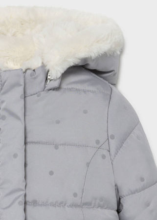 Mayoral Kurtka dwustronna z futerkiem rozm. 2-4m 65 kolor 20 gris