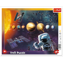 Puzzle trefl 25 ramkowe układ słoneczny 313420