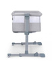 Kinderkraft łóżeczko dostawne neste air grey light melange 915484