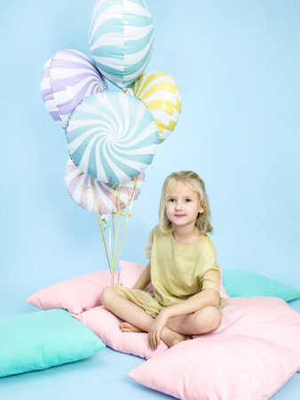 Balon foliowy Cukierek 35cm jasny niebieski 792968
