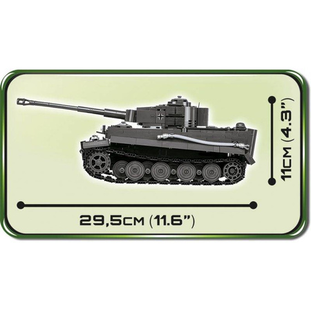 Cobi 2538 Historical Collection PZKPFW VI Tiger AUSF.E 800kl.