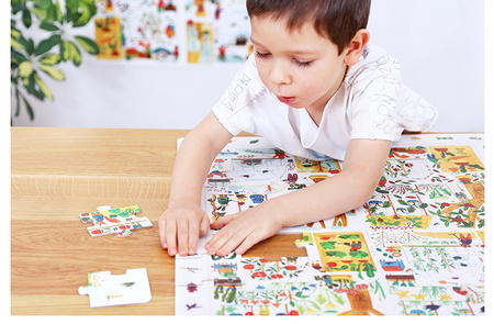 Czuczu: puzzle obserwacyjne - pory roku 4+ 490692