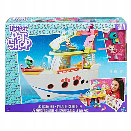 Littlest pet shop lps c1159 statek zwierzaków 376438