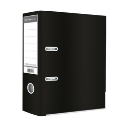 Segregator A4 /75 2r Dźwignia Czarny Błysk