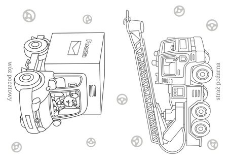 Książeczka Maluszkowe malowanie Pojazdy w mieście 071924