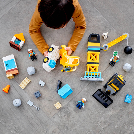Lego 10932 rozbiórka kulą wyburzeniową v29