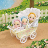 Sylvanian Families 5601 kaczuszki 3szt + wózek 