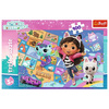 Puzzle Trefl 100 Przyjaźń w kocim domku 165159