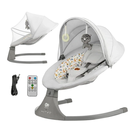 Kinderkraft Lumi 2 Light Grey bujaczek  925018 