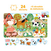 CzuCzu Wesołe puzzle Wieś 2+ 493020