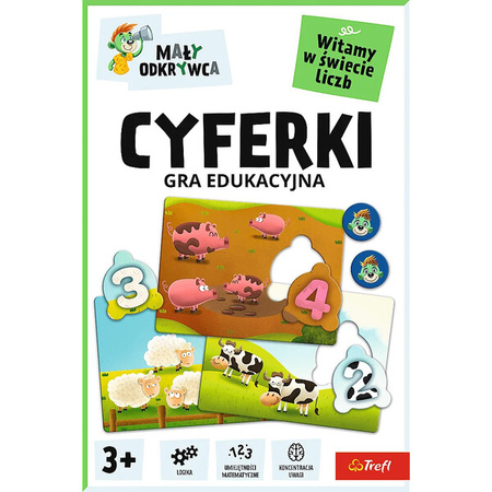 Gra Trefl Cyferki/Mały odkrywca 028102