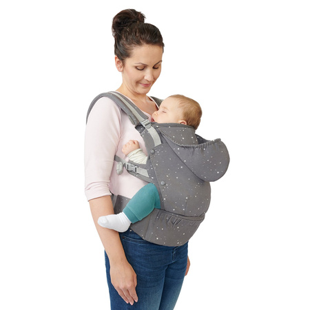 Kinderkraft nosidełko huggy grey 915118