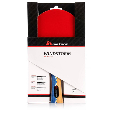 Rakietka do tenisa stołowego Meteor Windstorm 4*