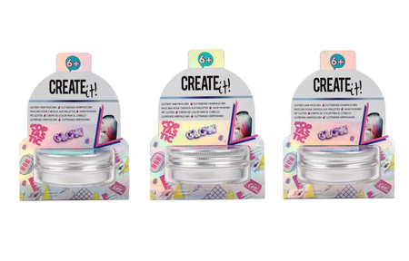 Create it ! Maskara z brokatem do włosów 098607