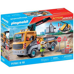 Playmobil 71750 Ciężarówka budowlana z dźwigiem 717504