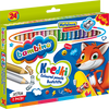 Kredki Bambino 24 kol. w oprawie drewnianej + temperówka 000447