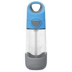 B.box butelka tritanowa ze słomką 450 ml blue slate 004448