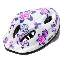 Kask rowerowy meteor mv5-2 s 48-52cm white 232204
