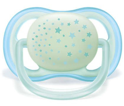 Avent smoczek ultra air nightime boy 0-6m 901747