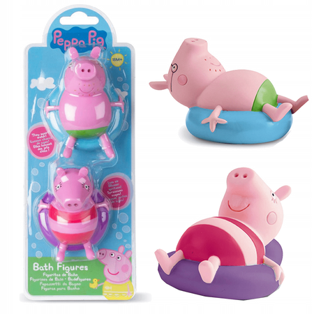 Peppa - zabawka do kąpieli, figurki 2-pak