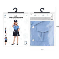 Strój Policjantki dla dziewczynki rozmiar S 110-120cm 153161