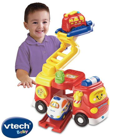 Vtech zestaw duży wóz strazacki 608106 
