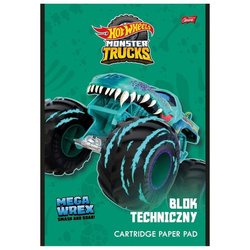 Blok techniczny A4 10k MATTEL HOT WHEELS 669064