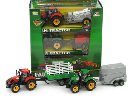 Traktor z maszyną rolniczą 165878 