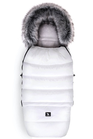 Cottonmoose Śpiwór do wózka Footmuff Combi White