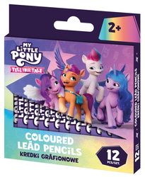 Kredki grafionowe My Little Pony 12kol 7/85mm 212005