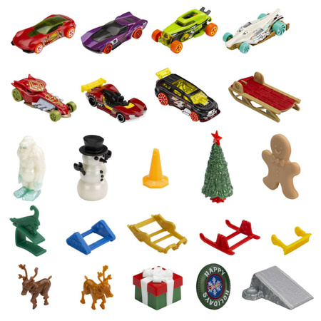 Hot Wheels HCW15 Kalendarz adwentowy 018284