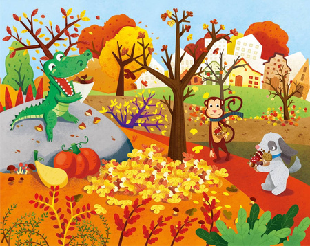 Clementoni Puzzle 4w1 Seasons 214082 