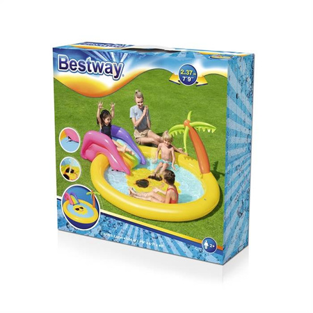 Bestway 53071 plac zabaw nadmuchiwany 2,37*2,01*1,04m 