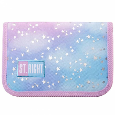 PIÓRNIK DWUKLAPKOWY BEZ WYPOSAŻENIA PC-03 STRIGHT PASTEL STARS 664144