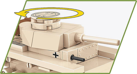 Cobi 3093 Czołg Panzer III Ausf. L 030902