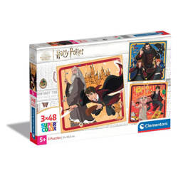 Clementoni Puzzle 3x48 Super Kolor Harry Potter 253128