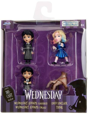 Jada Wednesday figurka metal 6cm 4pak 089909
