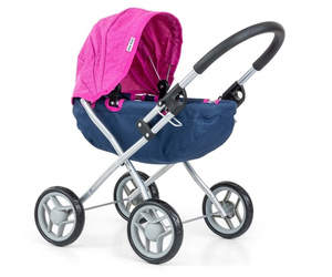 Wózek dla lalek Dori Prestige Navy 128147