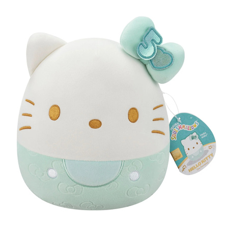 Squishmallows Plusz 20cm Sanrio 50lecie Hello Kitty Green 431171