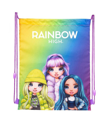 Worek na obuwie RAINBOW HIGH SILVER STYLE AD1 192901