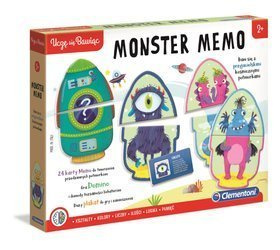 Clementoni uczę się bawiąc monster memo 500864