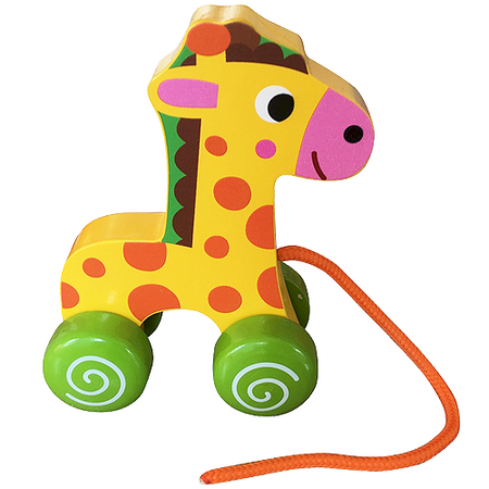 DREWNIANA ŻYRAFA DO CIĄGNIĘCIA 849832
