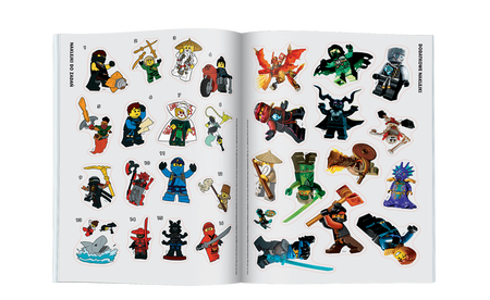 Lego Ninjago. Kolorowanka Z Naklejkami 341428