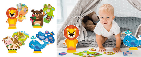 Lisciani Carotina Baby - Moi zwierzęcy przyjaciele 085521
