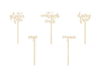 Topper na słodki stół 14,5x16cm 192362