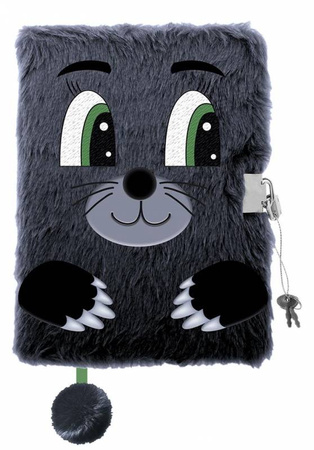 Pamiętnik Z Kłódką 3d Włochacz A5 96k My Little Friend Mole 650956