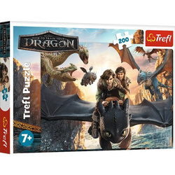 Puzzle Trefl 200 Szczerbatek i Przyjaciele 133486