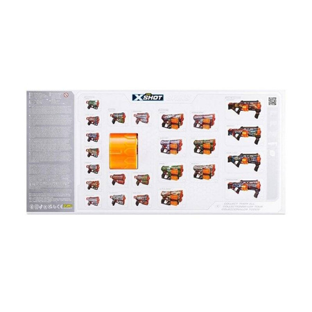 Zuru X-Shot Skins Last wyrzutnia 16 strzałek 047984
