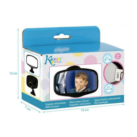 Kiokids Lusterko prostokątne wsteczne do obserwacji dziecka 020100