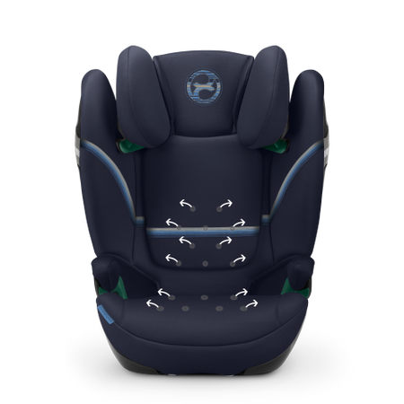 Cybex fotelik samochodowy solution s i-fix granite black 15-36 kg